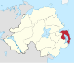 Ards and North Down district in Northern Ireland